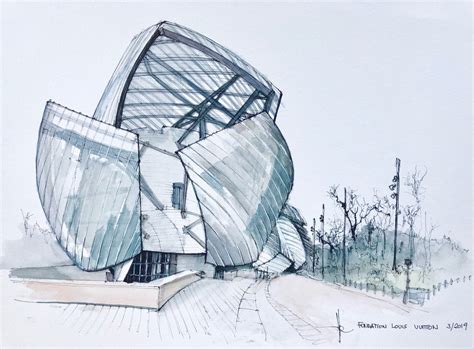 frank gehry croquis louis vuitton|fondation Louis Vuitton website.